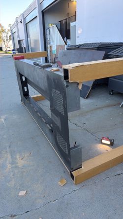 Metal table frame