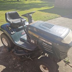 craftsman riding lawn mower  (read ad)