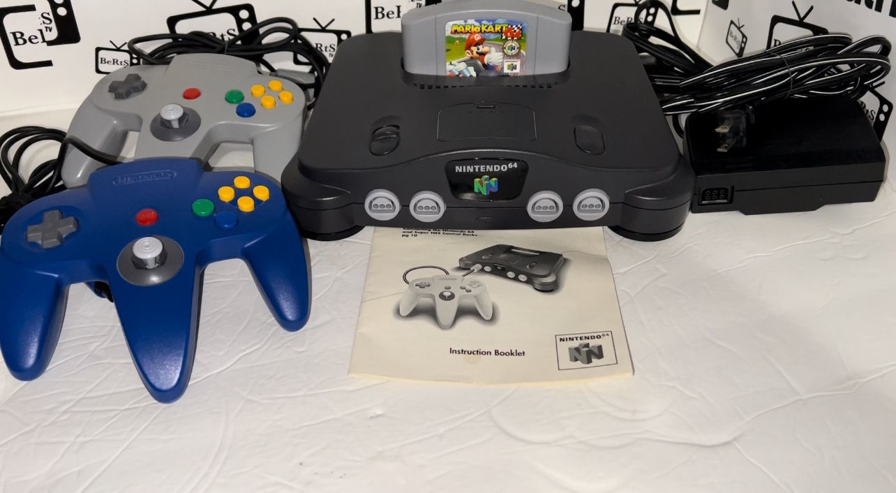 N64 W/ Mario Kart 64