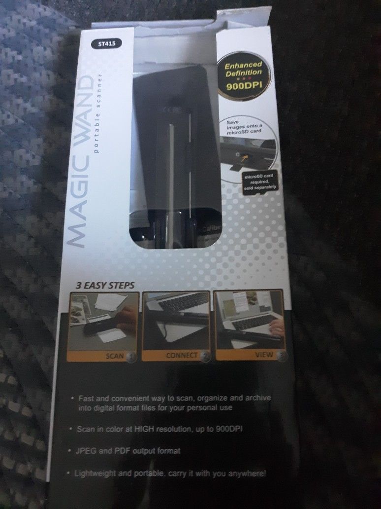 Magic wand Portable Scanner