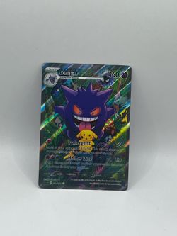 Non TCG Pokemon Gengar Fan Art Card