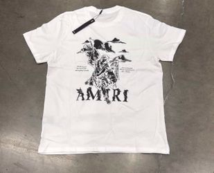 White Amiri Tee