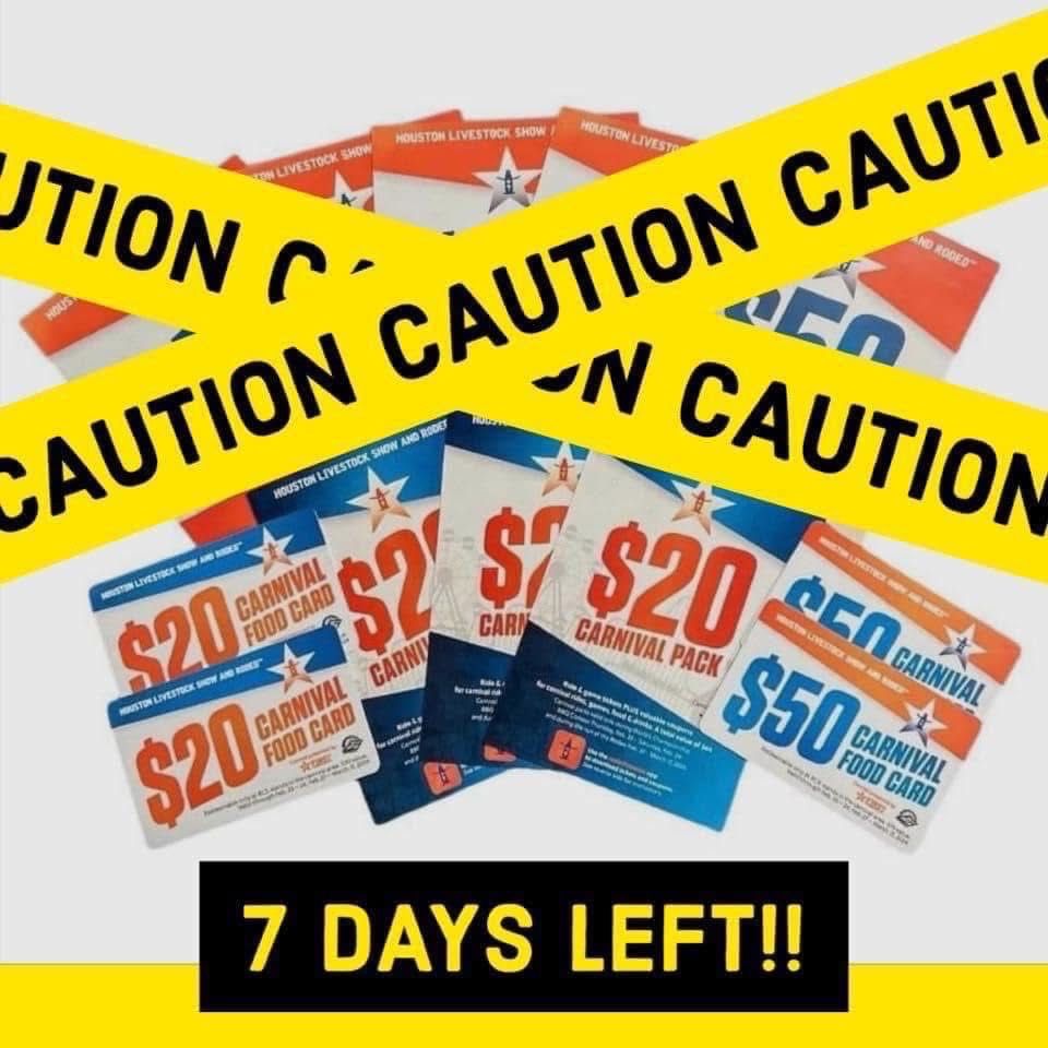 Rodeo Carnival Tickets