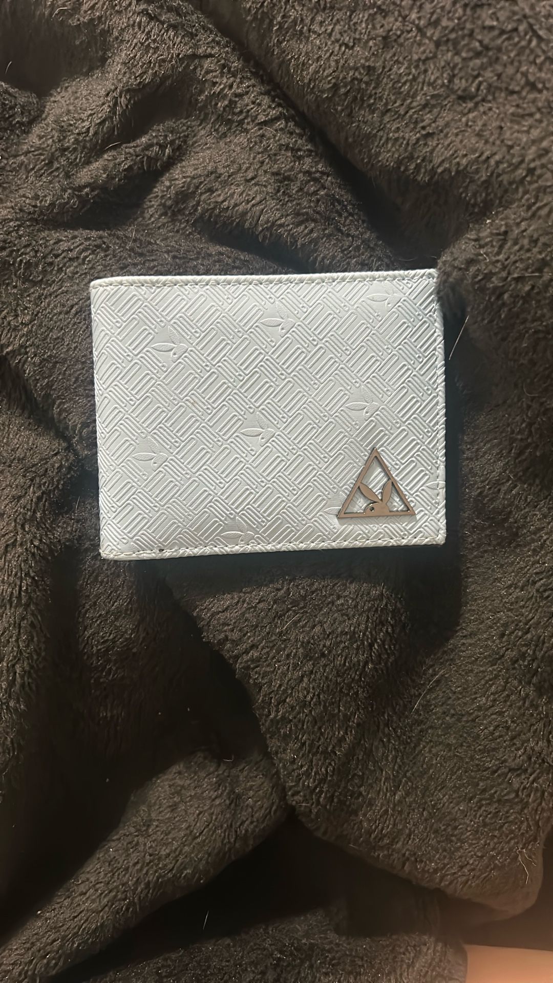 playboy wallet light blue