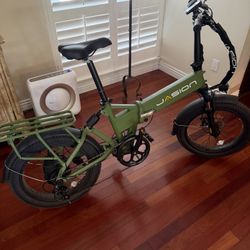 Jasion All Terrain E-bikes Foldable 