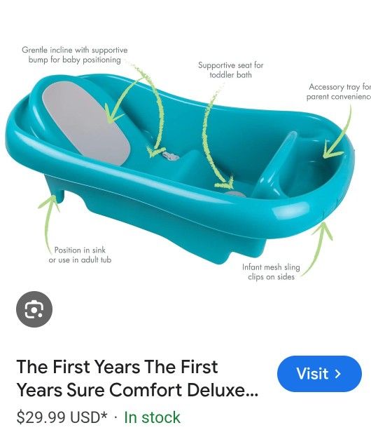 Free Baby Bathtub And Good Condition