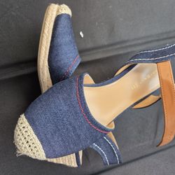 Women Blue Navy Denim Shoes