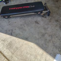 Total Gym 1700 Club ,And accessories