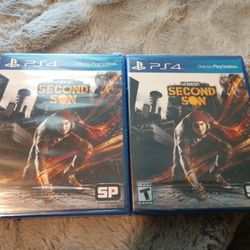 Infamous Second Son PS4 NEW(Arlington)(Read Before Messaging)