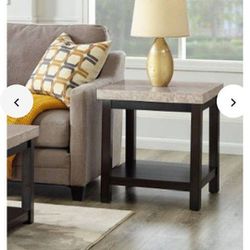 Marble Top End Tables 