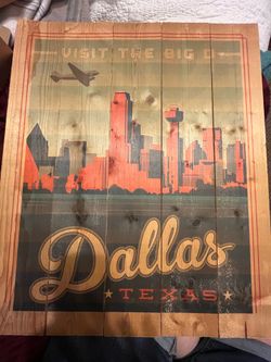 Dallas Texas wall Art