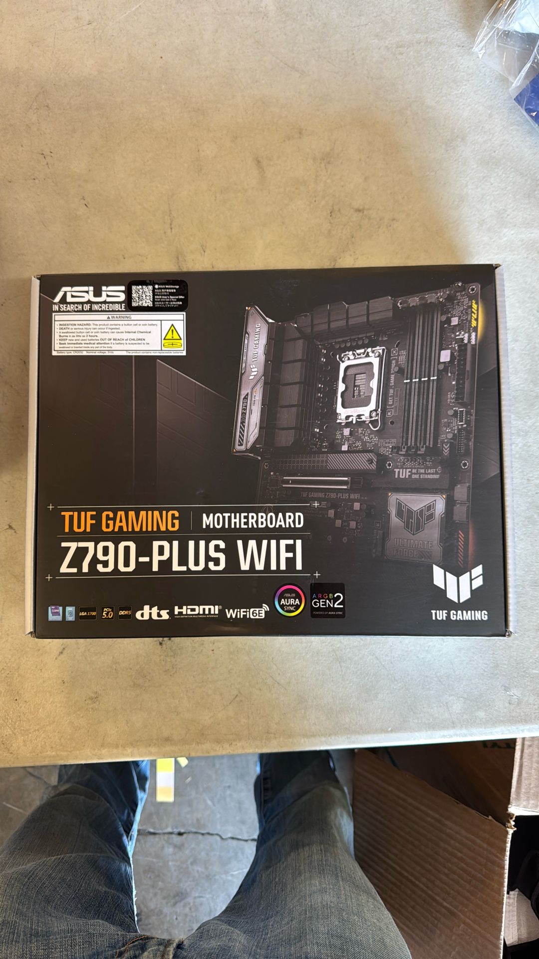 TUF Gaming Motherboard Z790-PLUS WFI