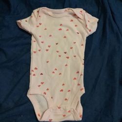 Pink With Ladybug More Like Cute And 0-3 Months