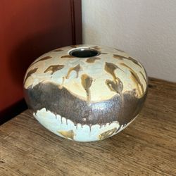 MCM Pottery Ashtray 420 Receptacle 12” Ceramic Smoking Pot