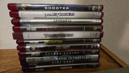 11x HD-DVD movies