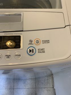 LG Clothes Washer Washing Machine unbalanced UE Code During