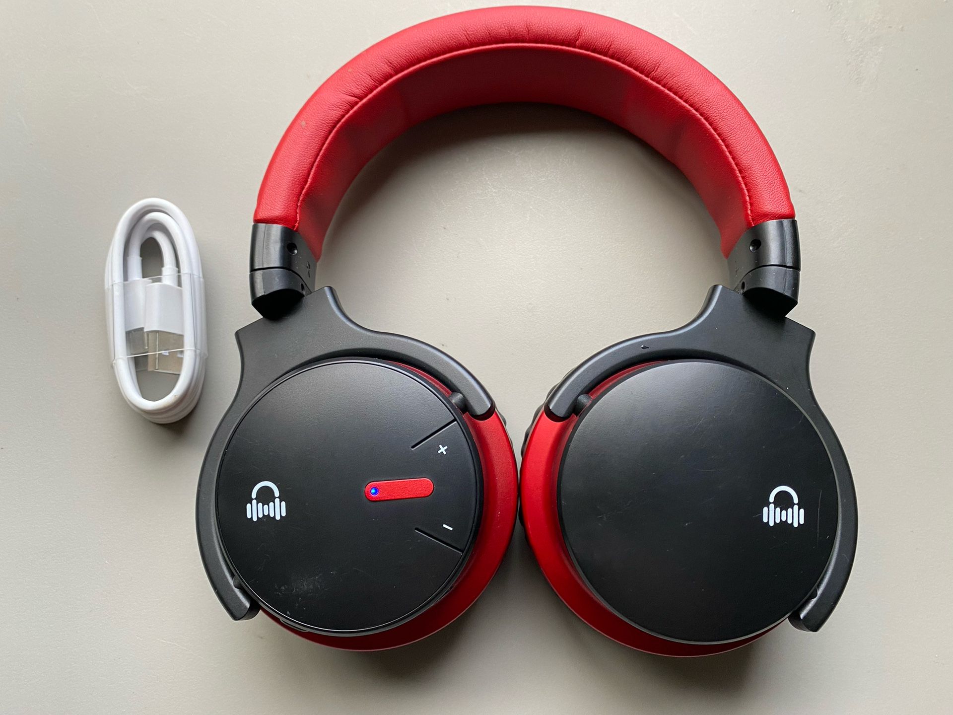MOVSSOU E7 Active Noise Canceling Wireless Headphones