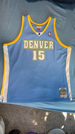 Carmelo Anthony Denver Nuggets 2003-04 Powder Blue Swingman Jersey 2XL