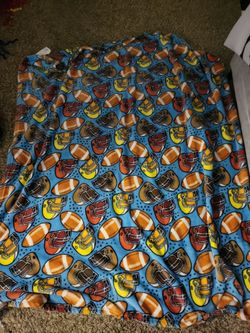 Kids foot ball blanket