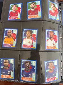 World Cup 2026 Panini Blue stickers