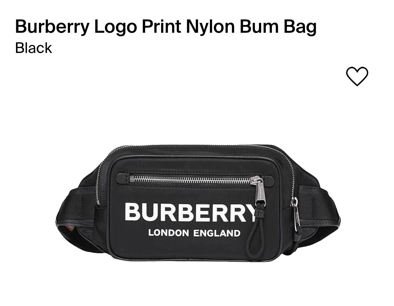 Burberry Waist Bag (read Desc) (lee Desc) 