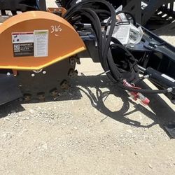 New Wolverine Hydraulic Stump Grinder Skid Steer 