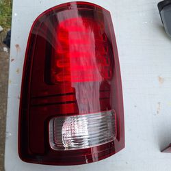 2014 Ram 1500 LED tail lights driver side.