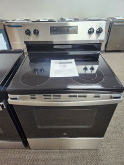 30 in. 4 Burner Element Free-Standing Electric Range in Stainless Steel