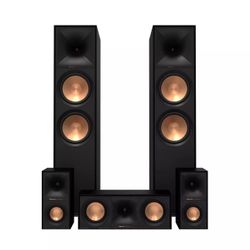 Klipsch R806-FA Reference Dolby Atmos 5.0.2 Home Theater System - New In Box - Retail Price $1,799,00