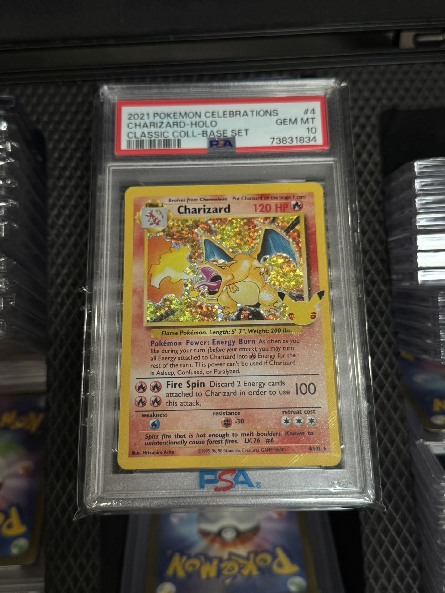 2021 Pokemon Celebration Classic Charizard Psa 10