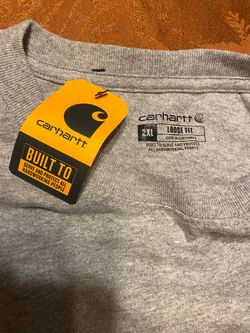 (New) Carhartt Loose Fit T-Shirt 2XL Heather Gray