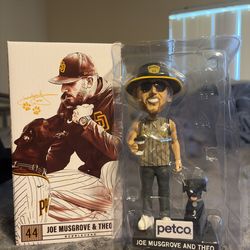 44 Joe Musgrove and Theo bobble head