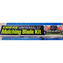 New 22" Mulching Blade ($10)