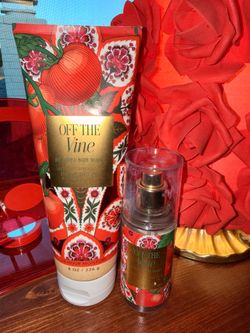 Bath & Body Works Off The Vine Body Cream and Fragrance Mist $12 for both