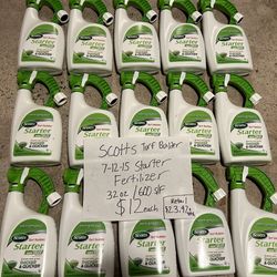 Scotts Turf Builder Starter Food for New Grass Ready-Spray 32 oz. 600 sq. ft. Use on Newly Seeded Lawns