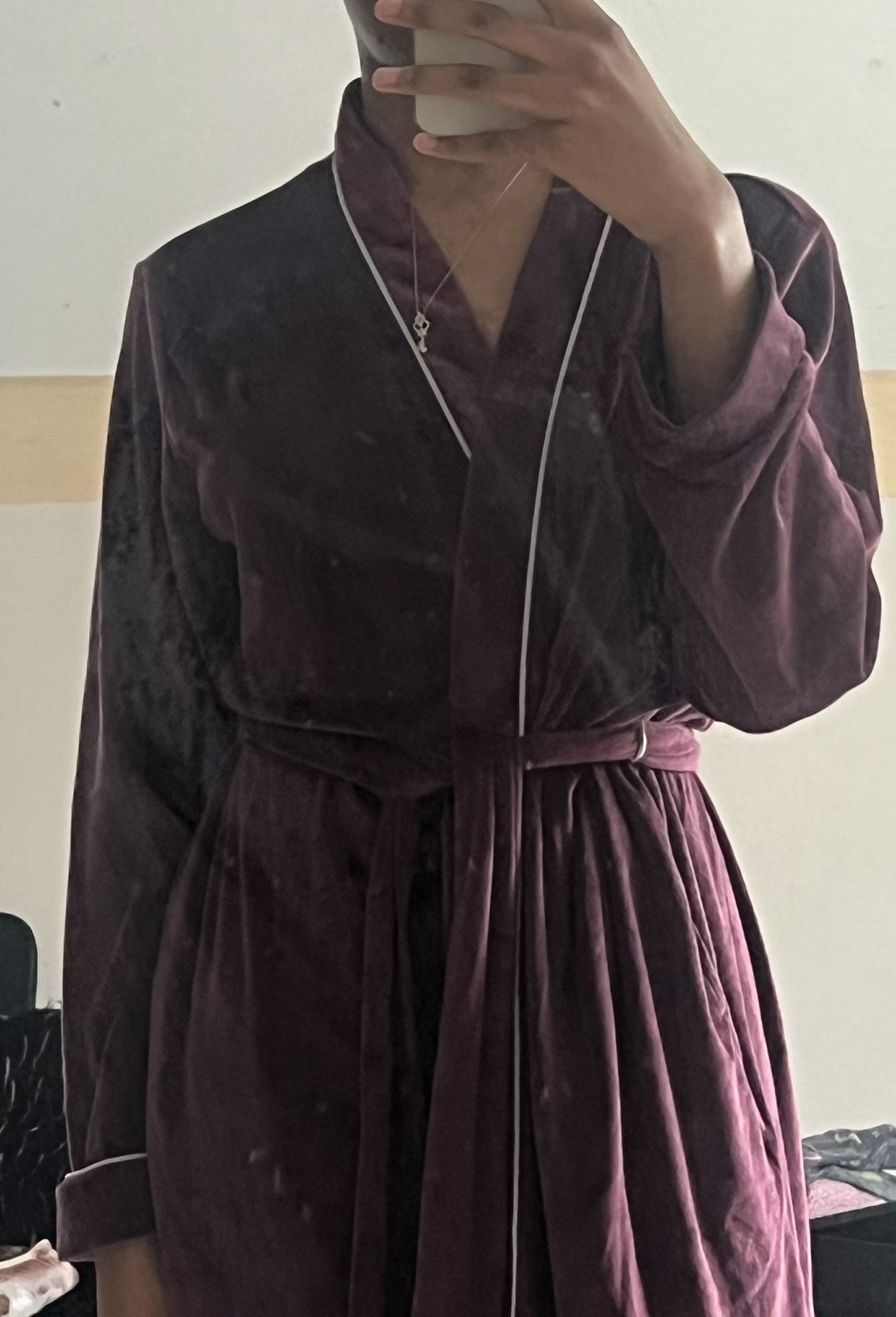 Velvet Robe Sleepwear Pajamas Pjs