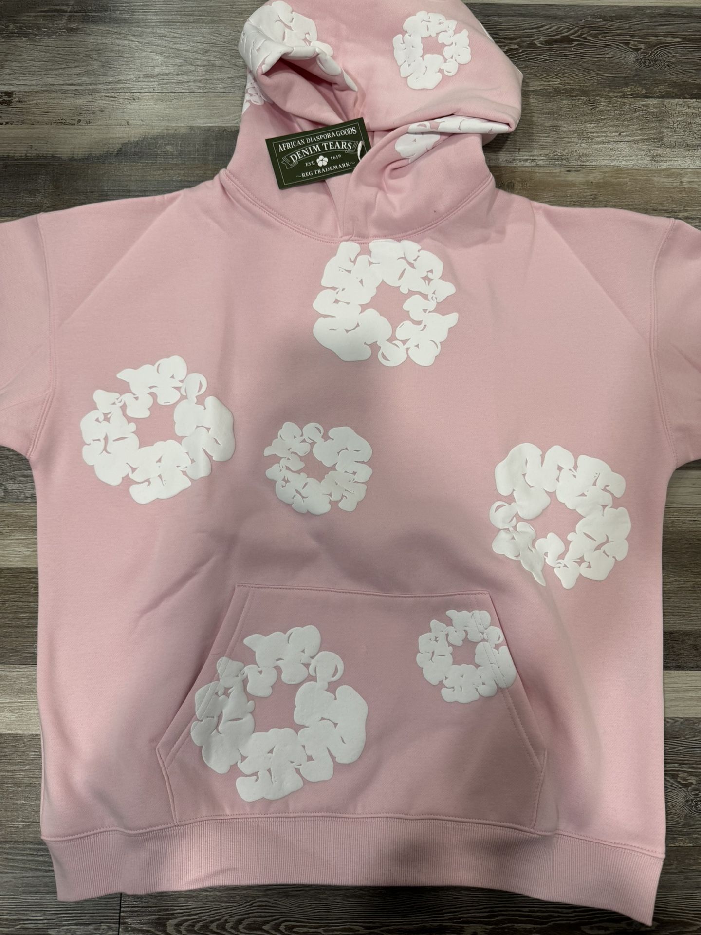 Pink Denim Tears Hoodie