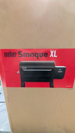 Weber pellet smoker brand new