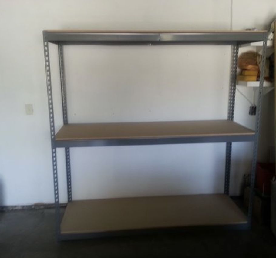 Warehouse Shelving 72 in W x 30 in D Industrial Boltless...