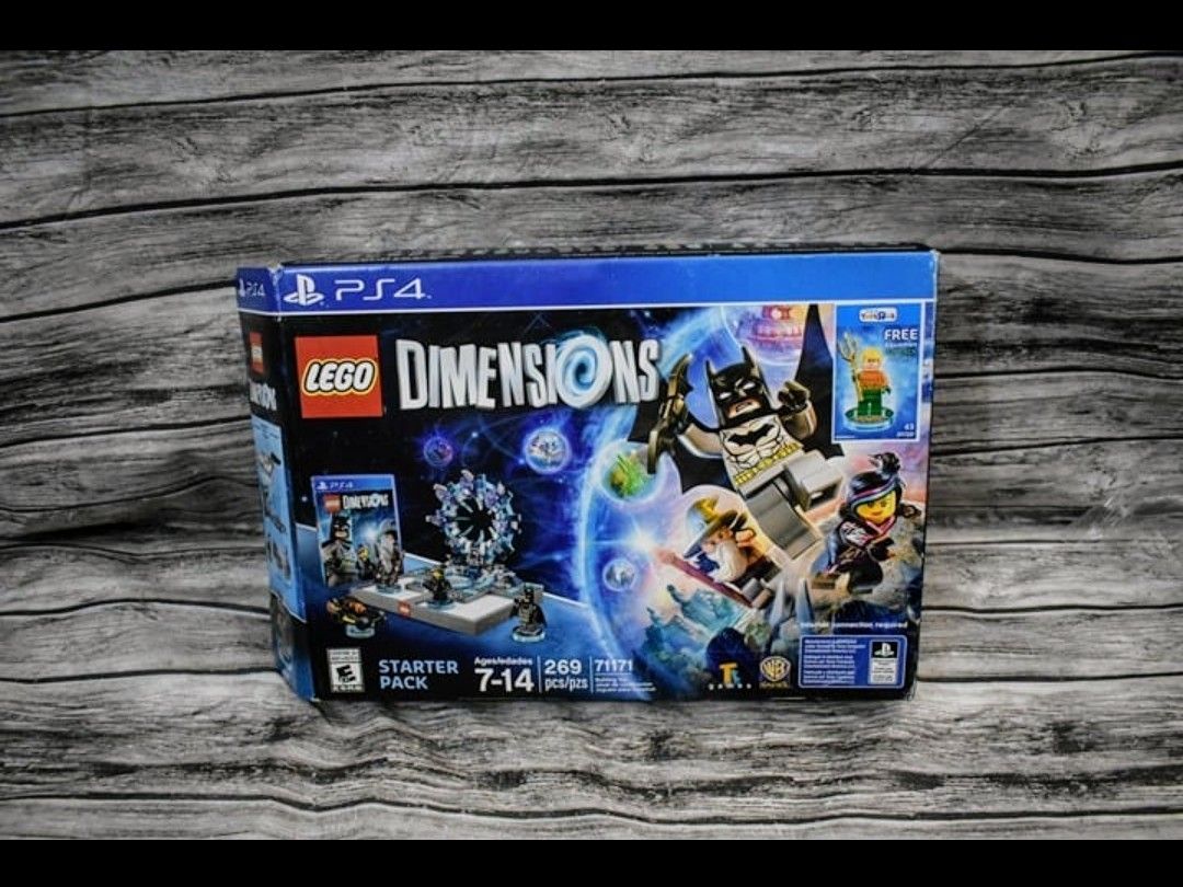LEGO Dimensions Starter Pack 71171 For PS4 PlayStation 4 Complete