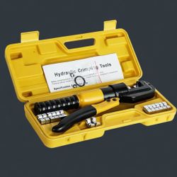 New Hydraulic Crimping Crimper Tool with 16 Dies $45 Each 