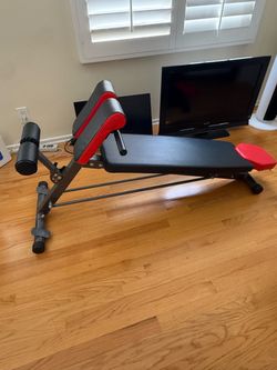 Adjustable Decline Ab Workout Bench