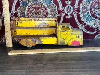 Vintage 1950’S Era Marx Tin Toy Coca-Cola Delivery Truck