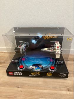 RARE LEGO Star Wars Retail Store Display – Motorized X-Wing & TIE Fighter !!!!