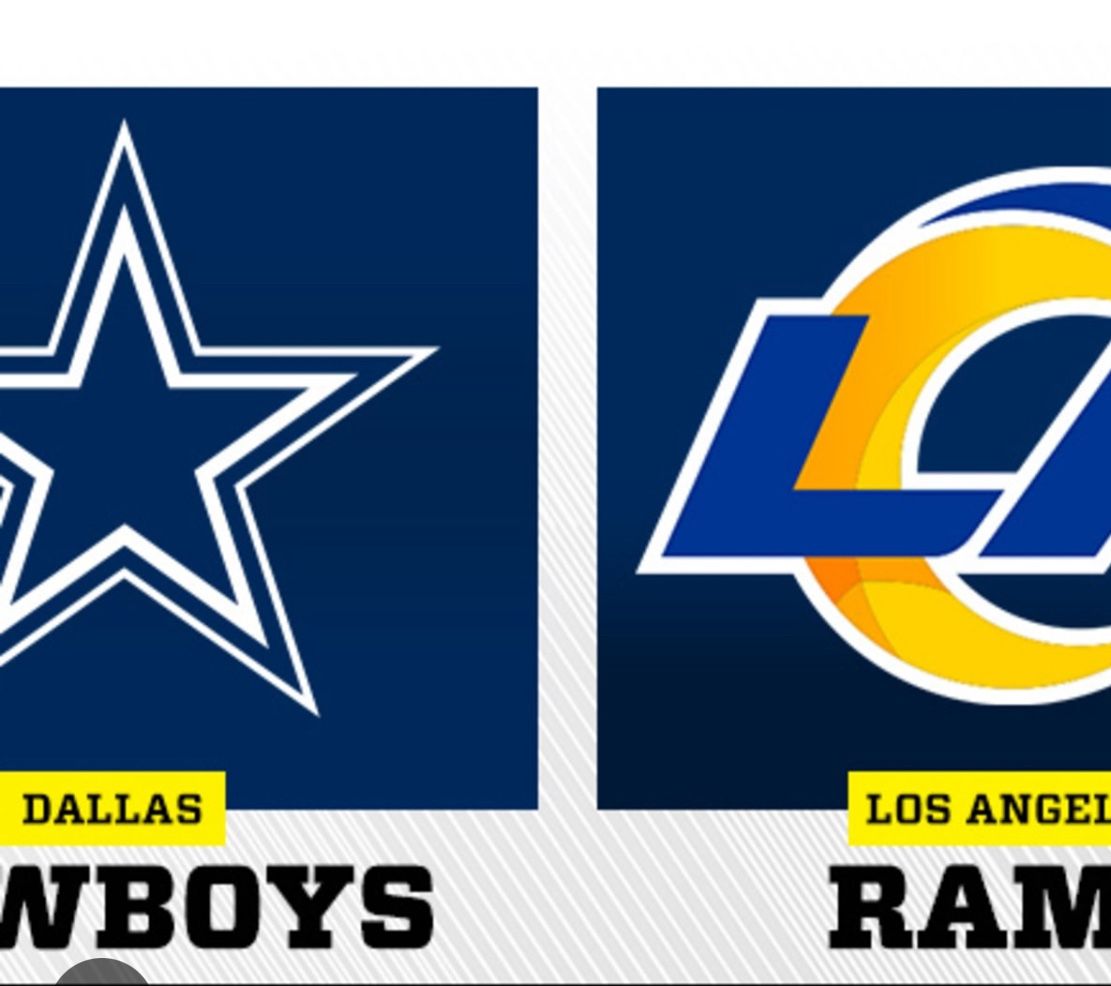 Los Angeles Rams And Dallas Cowboys