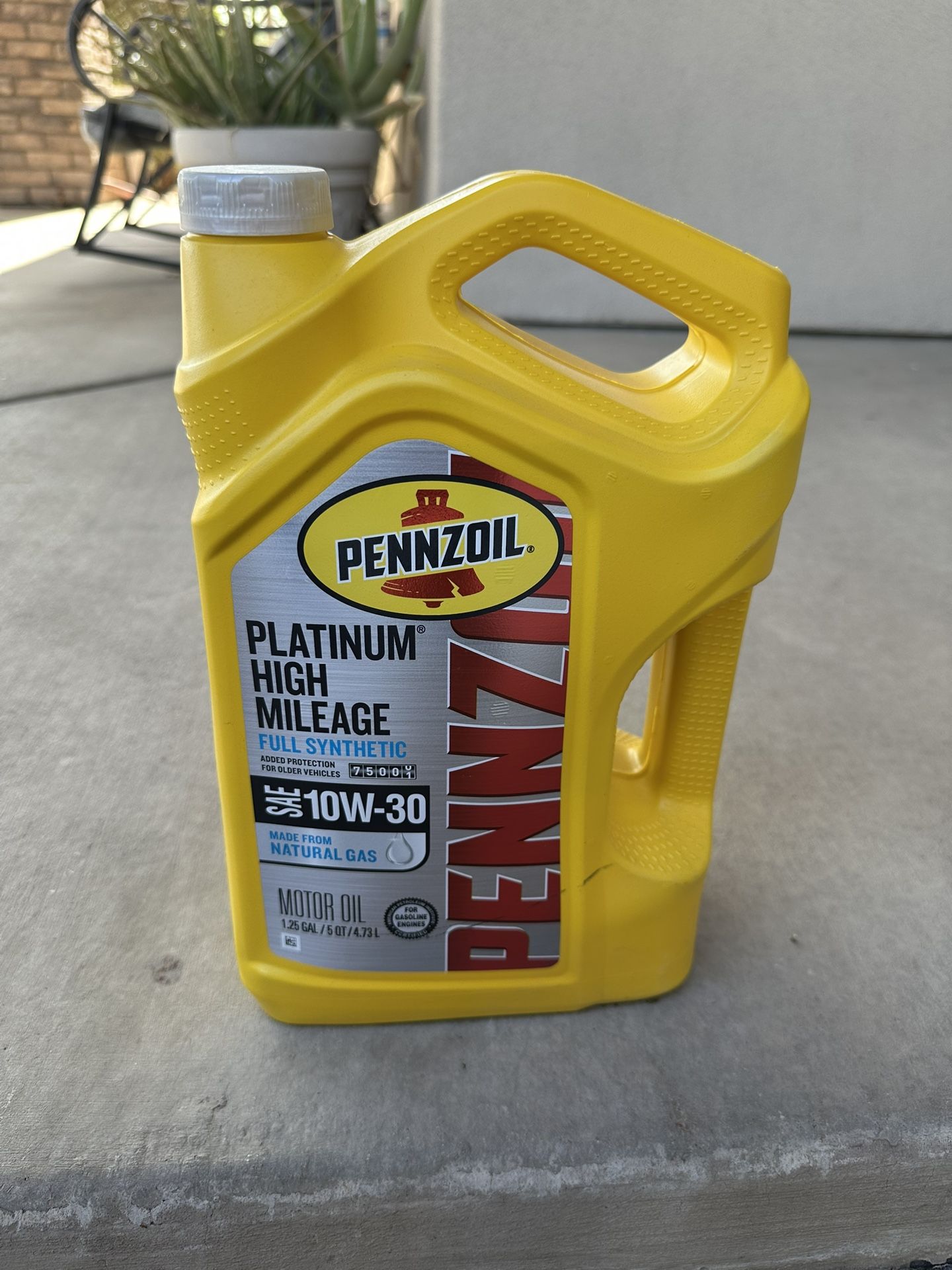 5 Qt Motor Oil Sae 10w -30 