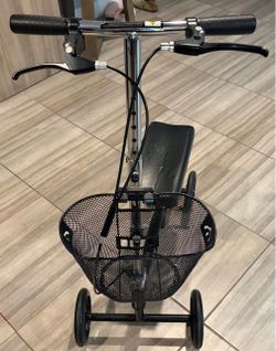 Knee Scooter with Basket and Hand Brakes Medline brand