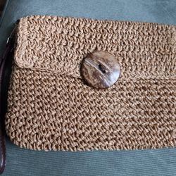 Straw Wristlet 