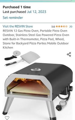 Resvin 12 Inch Pizza Oven