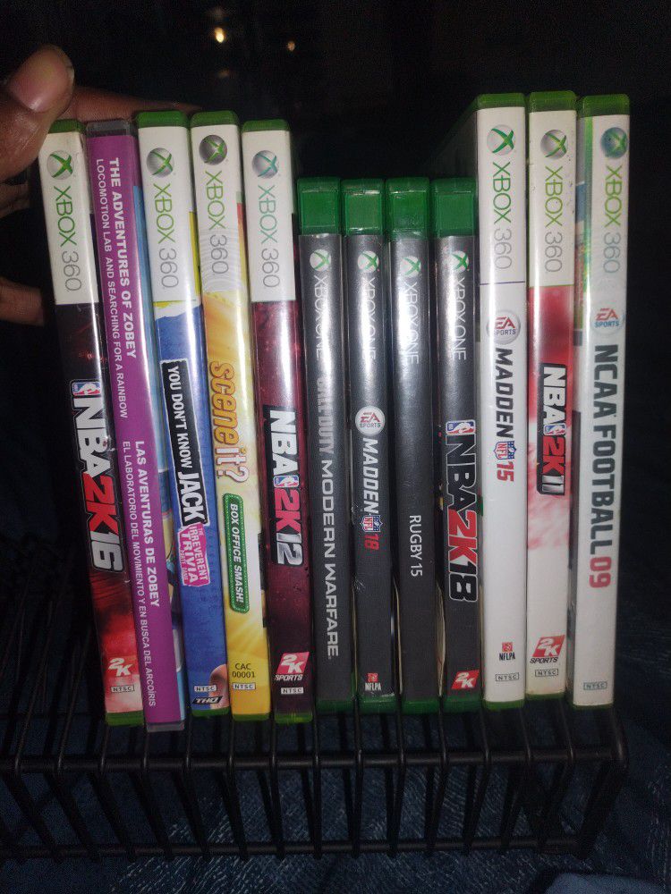 Xbox 360 + Xbox One Games 